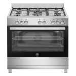 Bertazzoni La Germania Americana SE965EX24 cucina Elettrico Gas Acciaio inox 5 fuochi