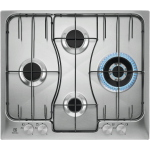 Electrolux RGG6243LOX Piano cottura Gas Comandi Frontali 60Cm 4 fuochi MADE IN ITALY