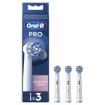Braun Oral-B Testine Di Ricambio Pro Sensitive Clean, 3 Testine