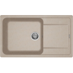 Elleci LIFE 410 Lavello montato su piano Rettangolare Granitek Avena