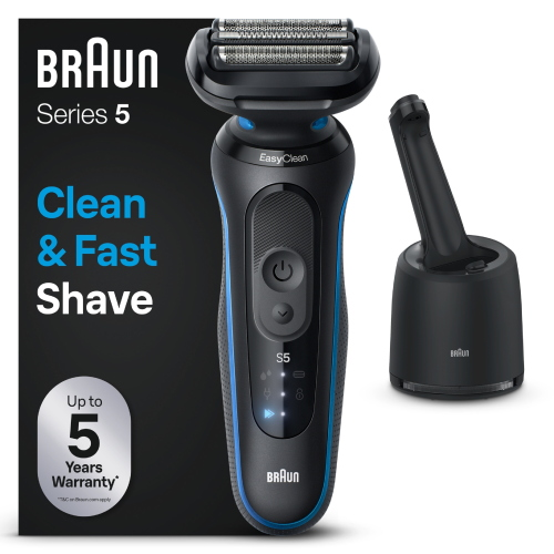 Braun Series 5 52-B7000cc Rasoio Trimmer Nero