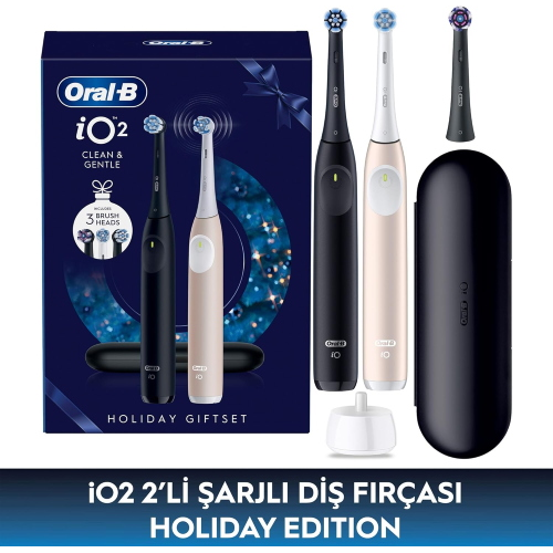 Braun Oral-B iO 2 Spazzolino elettrico Duo marrone, nero
