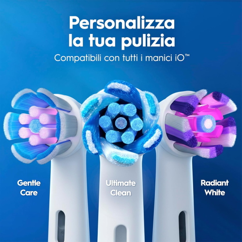 Braun Oral-B iO 2 Spazzolino Elettrico Rosa sensore di pressione