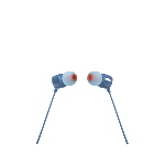 JBL Tune 110, Intra-auricolari a cavo, con comando/microfono, Blu