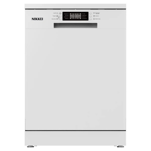 Nikkei SNDW13 Lavastoviglie libera installazione 13 coperti, classe E, 8 programmi, display digitale, bianca.