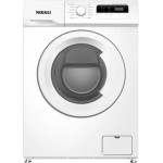 Nikkei SN712ID Lavatrice Slim 7Kg Classe A 1200 giri Inverter Vapore Display LED Bianco
