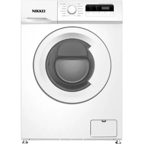 Nikkei SN712ID Lavatrice Slim 7Kg Classe A 1200 giri Inverter Vapore Display LED Bianco