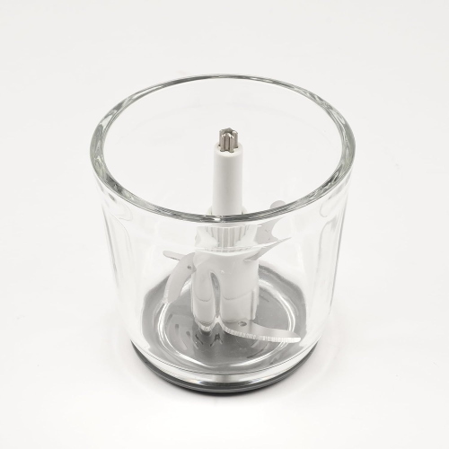 G3 Ferrari G20163 Tritatutto Vetromix, 500W Bicchiere in Vetro 500 ml; 4 Lame INOX frullatore