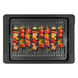 G3 Ferrari G10206 Barbecue Elettrico 1800W Piastra Antiaderente Nero/Silver Tito