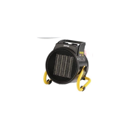 Zephir ZML30P Termoventilatore Stufa elettrica Industriale 3000 Watt Nero
