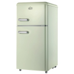 DCG MF100CCDP frigorifero doppia porta retrò Libera installazione 100Lt Crema