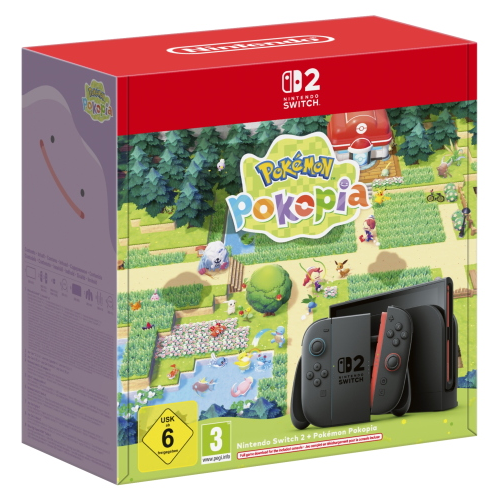 Nintendo Switch 2 & Pokemon Pokopia console 256Gb WiFi Black