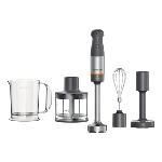 Kenwood HBM60.307GY Triblade XL+ Frullatore ad immersione, Asta removibile in acciaio inox, 1000 W Grigio minipimer