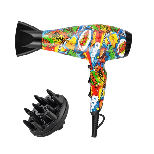 Zephir ZHB2003R Asciugacapelli 2200W Con Diffusore