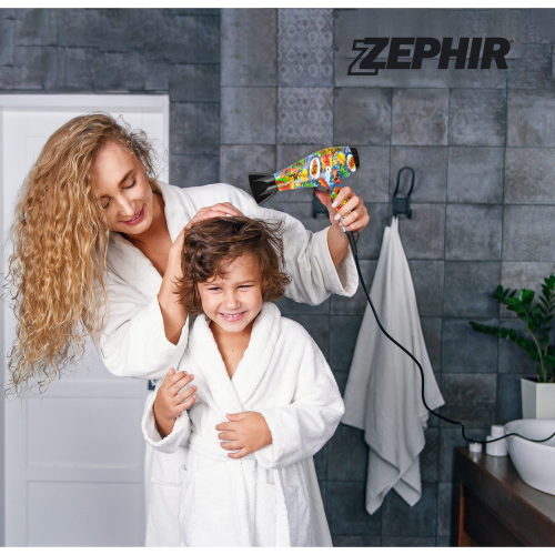Zephir ZHB2003R Asciugacapelli 2200W Con Diffusore