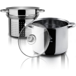 Bialetti Aeternum AP000077 pentola multifunzione con scolapasta Acciaio inox 22cm