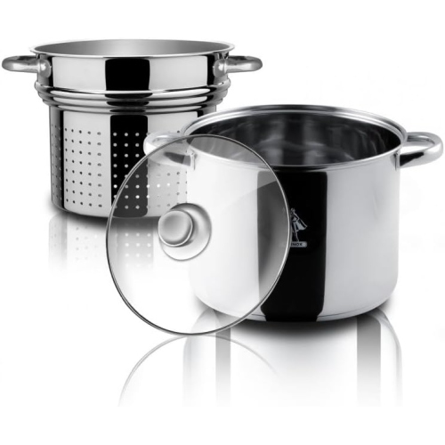 Bialetti Aeternum AP000077 pentola multifunzione con scolapasta Acciaio inox 22cm
