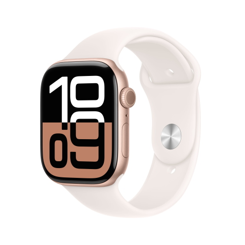 Apple Watch Series 10 GPS+Cellular 46mm Rose Gold Al L Bish SB M/L MWY73QL A3003