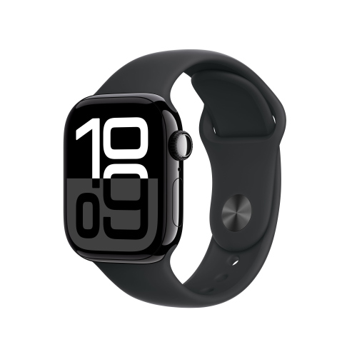 Apple Watch Series 10 GPS+Cellular 42mm Jet Black Al Black SB S/M MWX63QL A3001