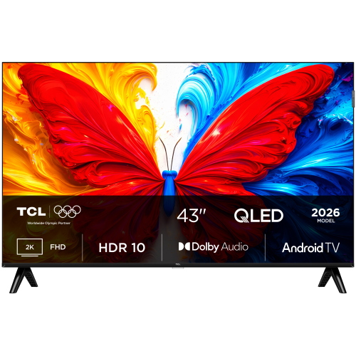 TCL S5L TV 43S5L Full HD 43" QLED, HDR, Direct LED, Android TV, Dolby Audio