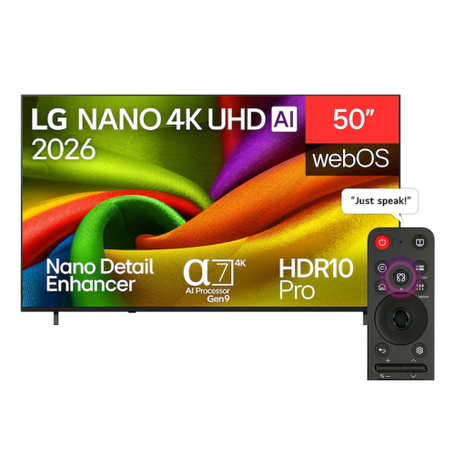 LG "TVC 50"" NANO 4K UHD AI WEBOS "