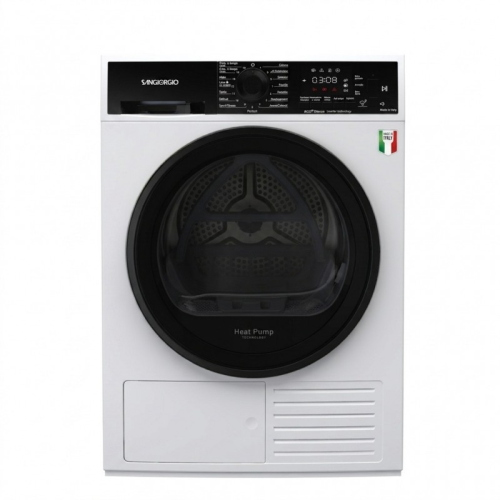 SanGiorgio SDR9-E Asciugatrice 9Kg Classe C Inverter con Pompa di Calore 60 cm