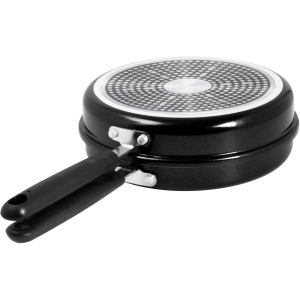 Bialetti Aeternum, Black Pearl, Girafrittata Alto Antiaderente, Diametro 24cm Induzione, Alluminio, Nero