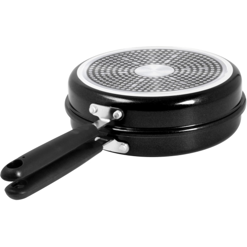 Bialetti Aeternum, Black Pearl, Girafrittata Alto Antiaderente, Diametro 24cm Induzione, Alluminio, Nero