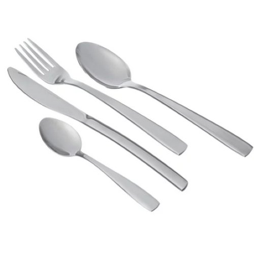 Set Posate 24pz Lipari Acciaio Inox