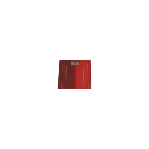 Stube Bilancia 621 Pesa Persone Elettrica In Vetro 180Kg Max Red