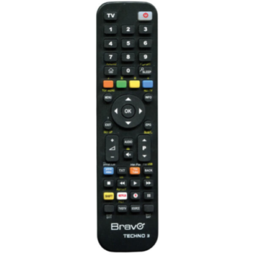 Bravo TECHNO 3 Telecomando Universale TV+DDT+VCR+DVD+SAT+SKY