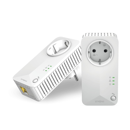 Strong POWERL600DUOEUV2 PowerLine 600 Kit 600Mbps 2Pz
