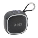 SGS SAIRING_BK Airing Cassa Portatile Wireless 5W 1 Porta USB + 1 Porta USB-C Black