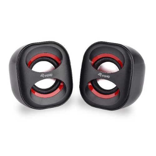 Equip 245331 Mini USB Speaker Black Red altoparlanti
