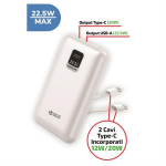 SGS PWRBK10CAB-WH Powerbank Usb-A To USB-C 10000mAh 22.5W Max