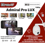 Bravo ADMIRAL PRO LUX Camera Da Esterno Visione Notturna 1080p Motorizzata