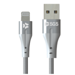 SGS SUSBZMTLGTSL Cavo Dati 2Mt Usb To Lightning Silver