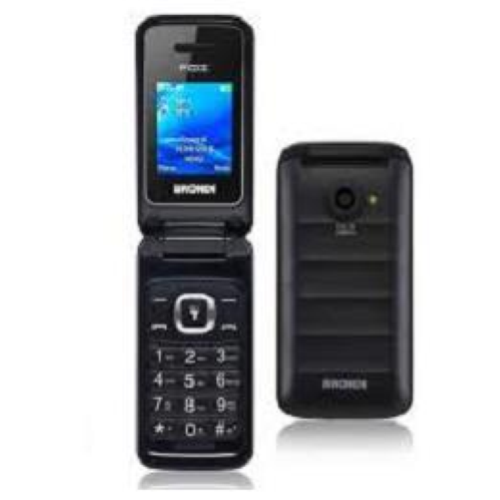 Brondi Fox Cellulare Flip Nero