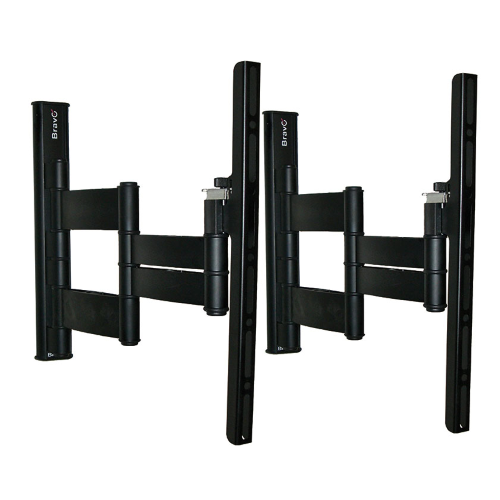 Bravo Plasma2 Staffa A Muro Con Braccio 37"-55" Max 45Kg Black 