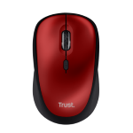 Trust 24550 Mouse Silent Wireless 1600 DPI Rosso