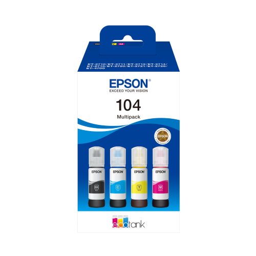 Epson 104 Ecotank Multipack 4pz